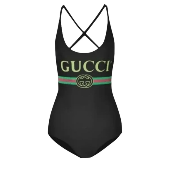 Gucci Logo  Swimsuit - Picture 5 of 10